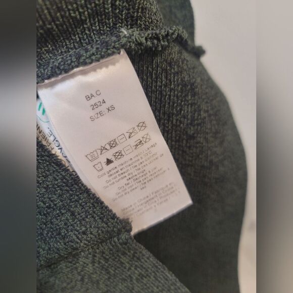 Ganni Sweater Dress Midi Ribbed Knit Xs - Picture 5 of 7